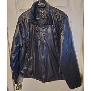 True Religion Black Puffer Coat Sz L Large Mens